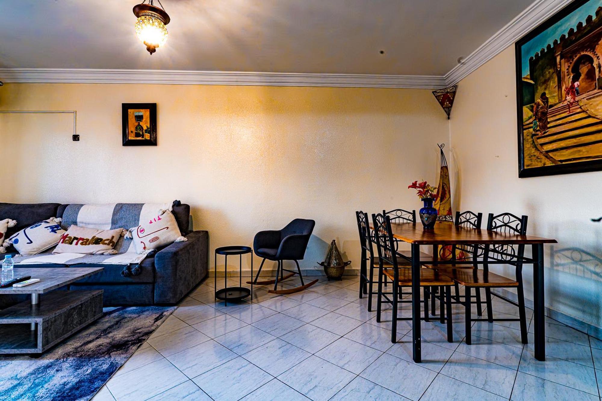 Dar Bouchra, Cozy Appartement, Centre Gueliz Marrakech Marrakesh Exterior photo
